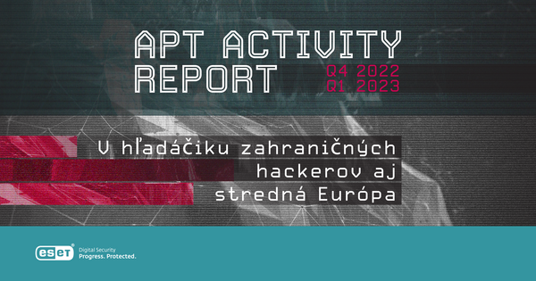 ESET APT Activity Report Q1 2023
