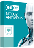 ESET NOD32 Antivirus box