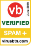 VB Award - spam+ verified