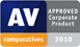 AV-Comparatives - Approved Corporate Product 2010 icon
