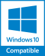 Compatible with Windows 10 icon