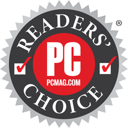 PC Mag Reader's Choice Award - Reprinted with permission. © 2019 Ziff Davis, LLC. All Rights Reserved.