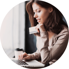 Online shopping image