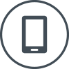 Mobile Security Mobile Security dark grey icon