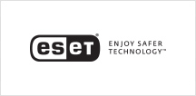 ESET logo černé