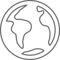 Global presence Global presence icon