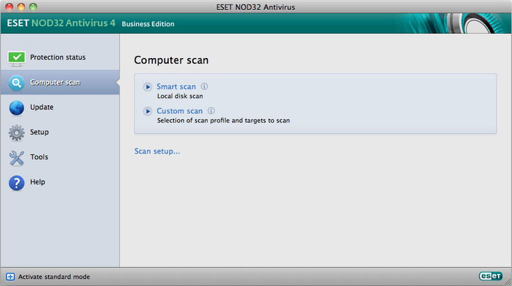 ESET NOD32 Antivirus Business Edition for Mac OS image