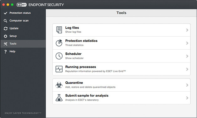 ESET Endpoint Security for OS X - Setup image