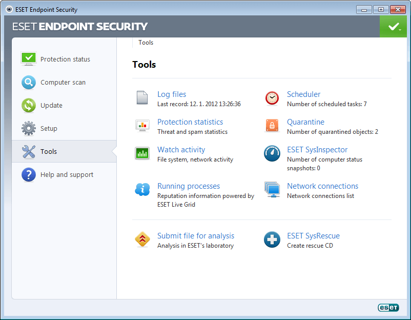 Business Endpoint Security 5 for Windows | ESET