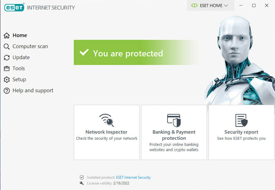 Internet Security with antivirus protection | ESET