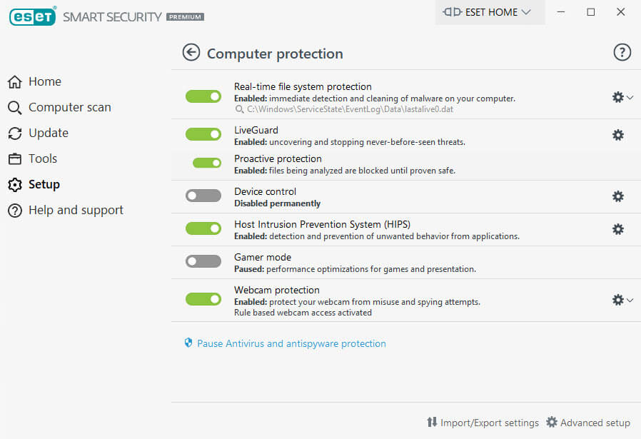 Prémiový antivirus ESET Smart Security Premium - ESET