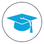 Graduation cap icon Graduation cap icon