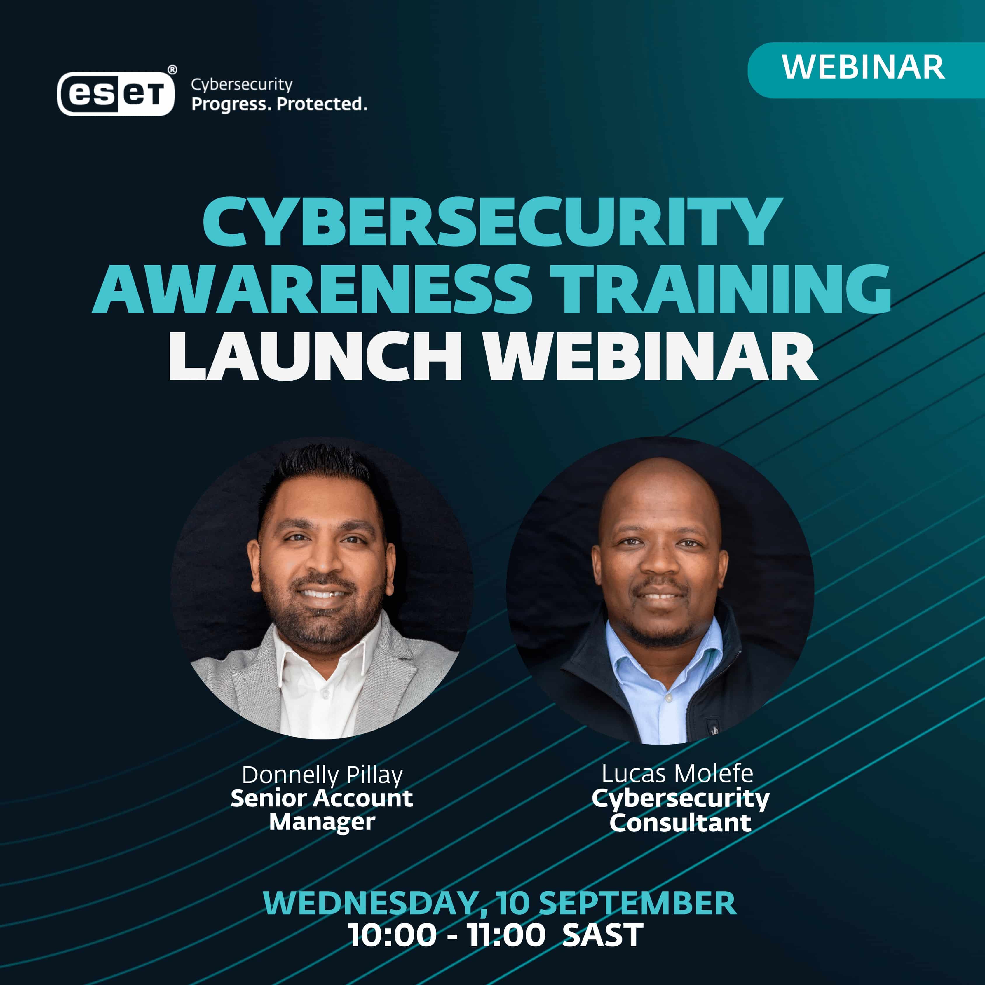 ESET Cybersecurity Awareness Training Webinar details