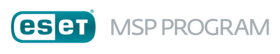 ESET MSP Program logo - grey