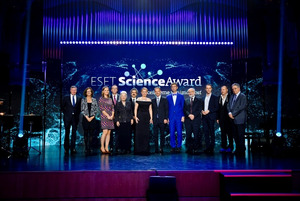 Лауреати премії ESET Science Award.