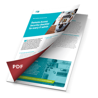 De security checklist voor werken op afstand