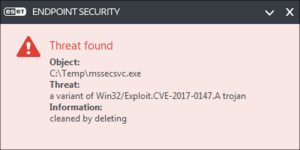 Win32/Exploit.CVE-2017-0147.A trojan