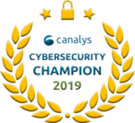 Canalys Cybersecurity Champion 2019 award