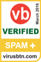 VBSpam comparative testing icon