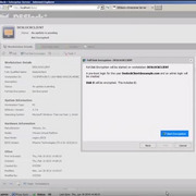 Image from video demo of DESlock encryption by ESET