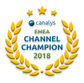 Canalys EMEA Channel Champion 2018 award